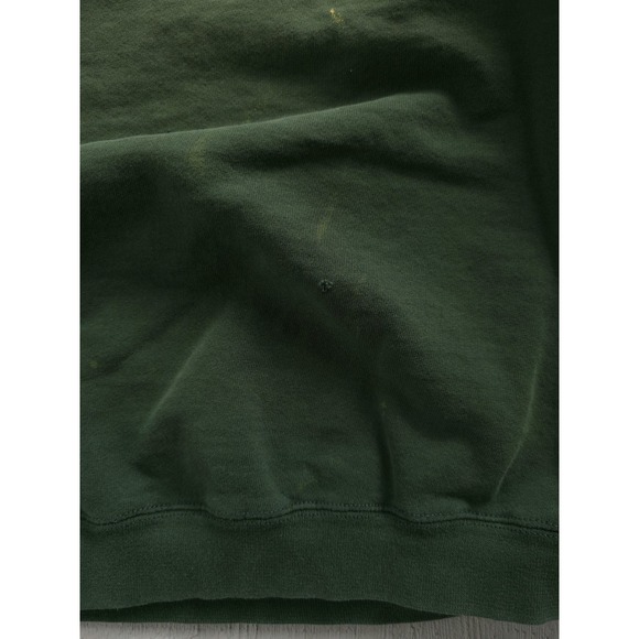 Vintage 90s Ducks Unlimited Green Crewneck Sweatshirt Heavyweight FotL XXL - Picture 9 of 14